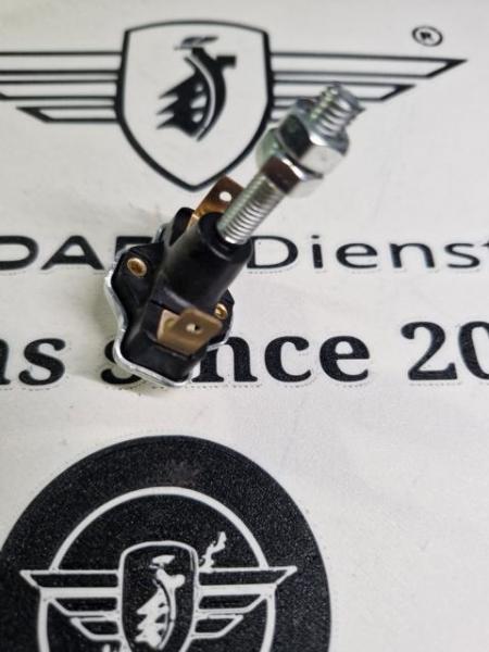 Zündapp Bremslichtschalter Stoppschalter 517-​16.113 Metalldrücker wie Original !